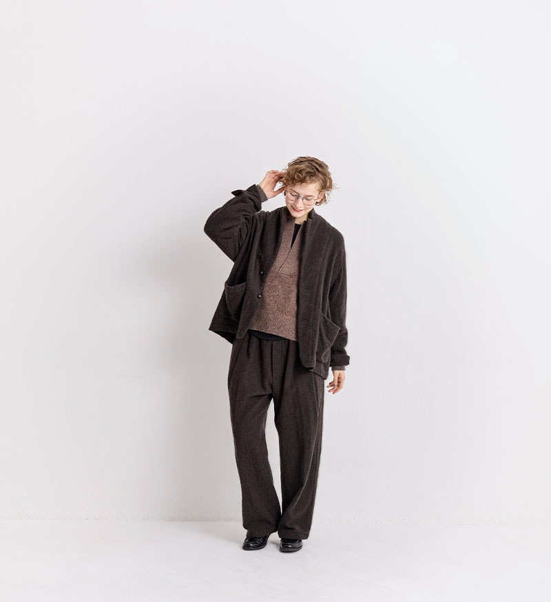 veritecoureヴェリテクール ヤク ニットパンツ VCk-119 黒 veritecoure ヤク ニットパンツ VCk-119 タグ付き 未使用品 - メルカリ