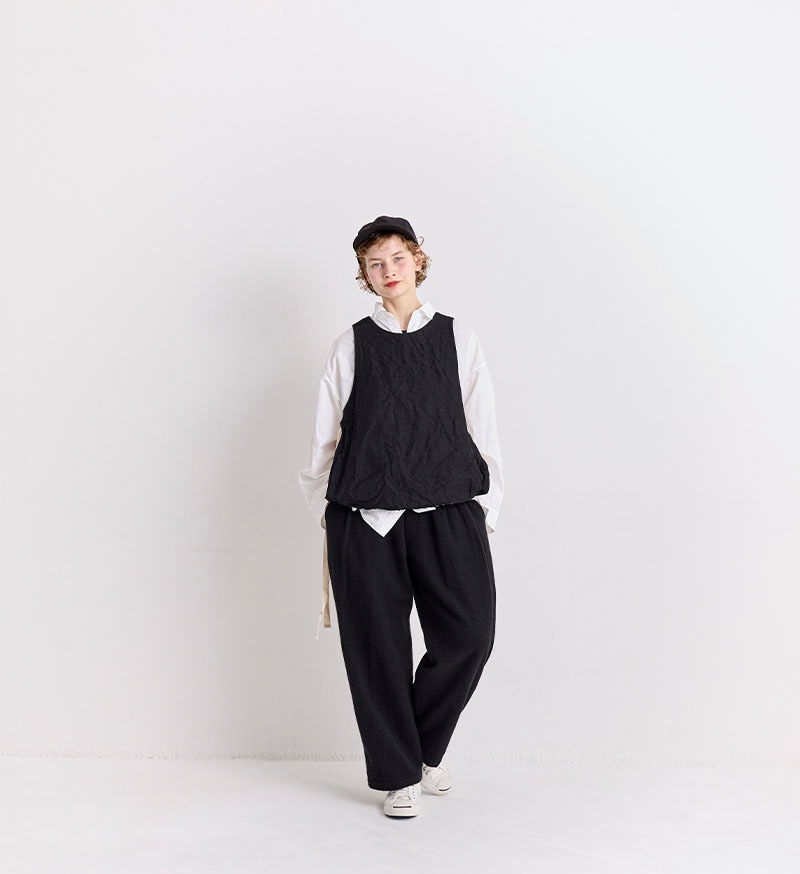 【新品未使用・タグ付き】veritecoeur ウールパンツ Veritecoeur｜Veritecoeur ヴェリテクール ST-196 WOOLパンツ - O.L.D