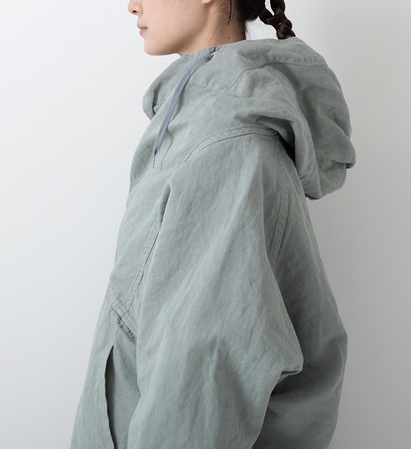 ヴェリテクール ウォッシュアウトフードプルオーバー vc-2646 SALE】<br>VC-2646<br>ウォッシュアウトフードプルオーバー - Back