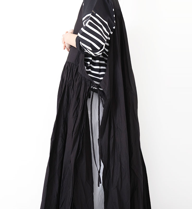 ST-065 ギャザーリボンワンピース - BASIC - Veritecoeur(ヴェリテクール)