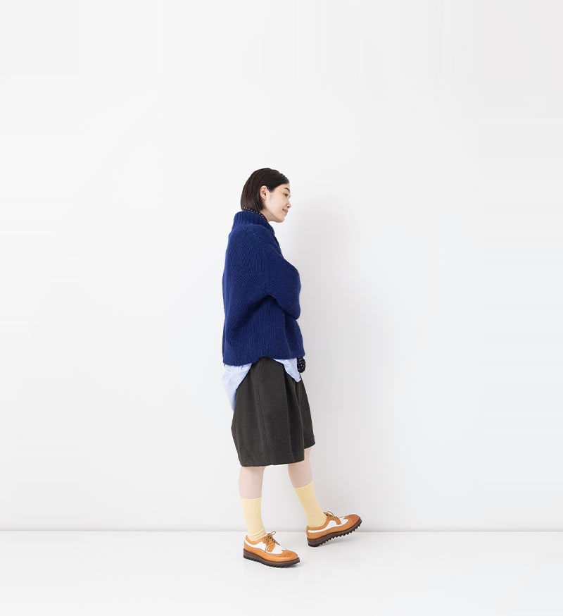 VCK-303<br>ハンドニットハイネックプルオーバー