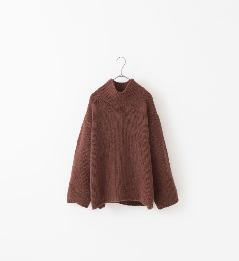 VCK-303<br>ハンドニットハイネックプルオーバー