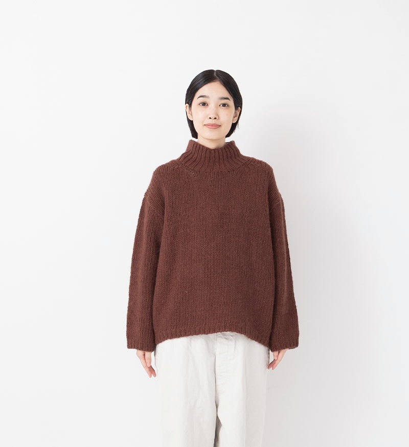 VCK-303<br>ハンドニットハイネックプルオーバー