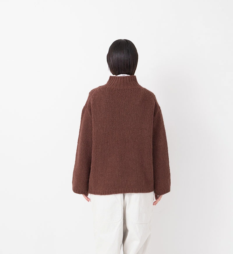 VCK-303<br>ハンドニットハイネックプルオーバー