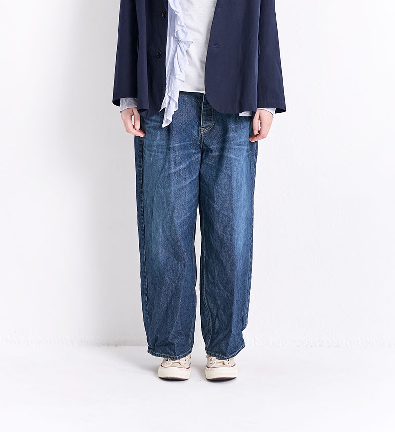 ヴェリテクール パンツ VC-2854<br>ワイドデニムパンツ - COLLECTION - Veritecoeur(ヴェリテ