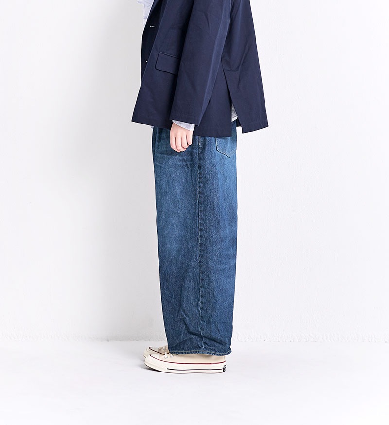 VC-2854<br>ワイドデニムパンツ - COLLECTION - Veritecoeur(ヴェリテ