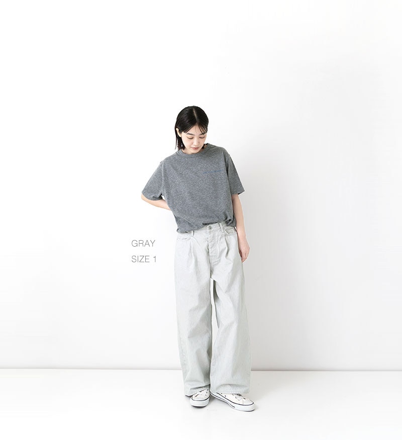 VC-2854<br>ワイドデニムパンツ - COLLECTION - Veritecoeur(ヴェリテ