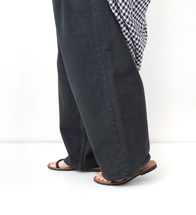 VC-2854<br>ワイドデニムパンツ - COLLECTION - Veritecoeur(ヴェリテ