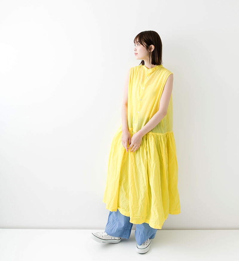 ノースリーブ SALE】<br>VC-2399<br>ギャザーノースリーブOP - Back Number Sale