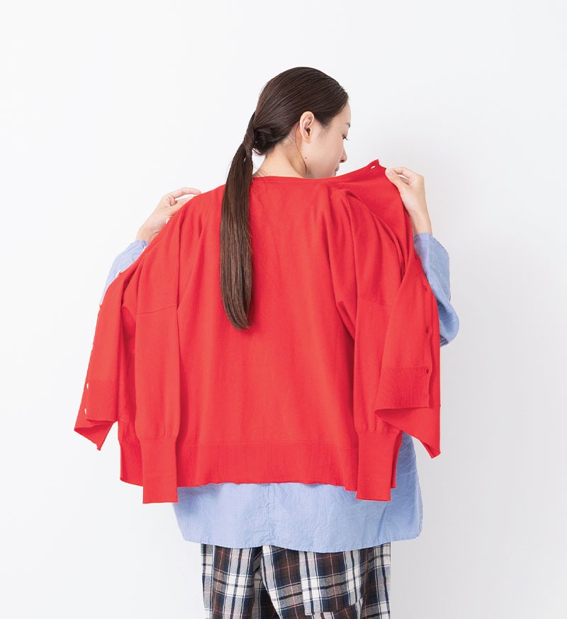 ST-122a<br>5COL 2WAY CARDIGAN