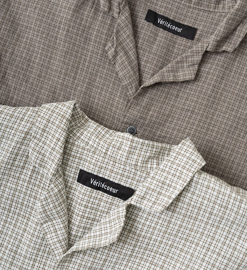 AtelierGG☆新品未使用 ヴィンテージチェック ALL RUNS シャツ Vintage Finish Check Shirt / ヴィンテージ加工