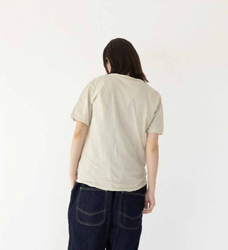 ST-067<br>強撚天竺クルーネックTee