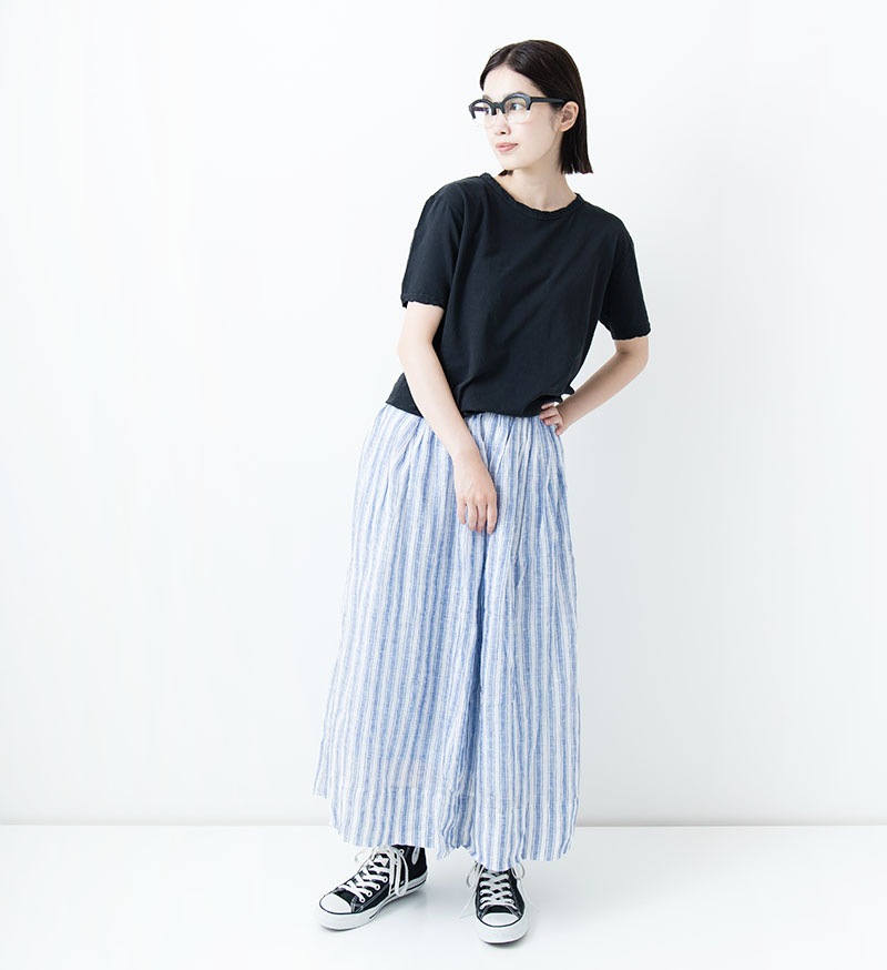 ST-067 強撚天竺クルーネックTee