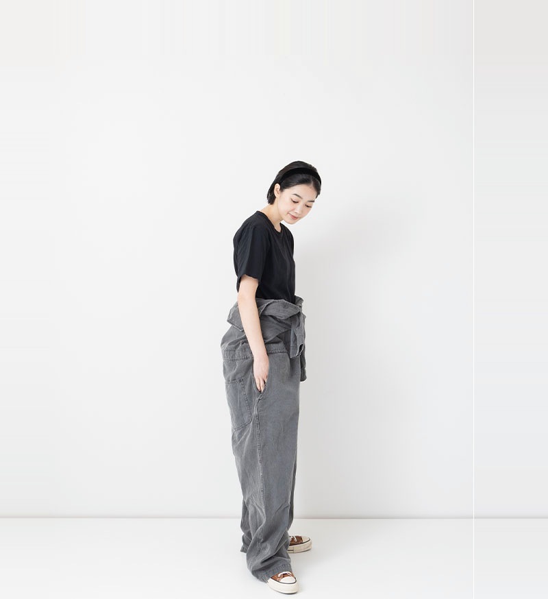 ST-067<br>強撚天竺クルーネックTee