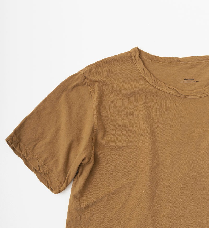 ST-067<br>強撚天竺クルーネックTee