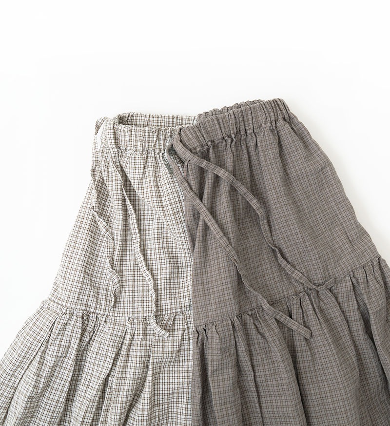 VC-2800<br>ダディチェックスカート - COLLECTION - Veritecoeur