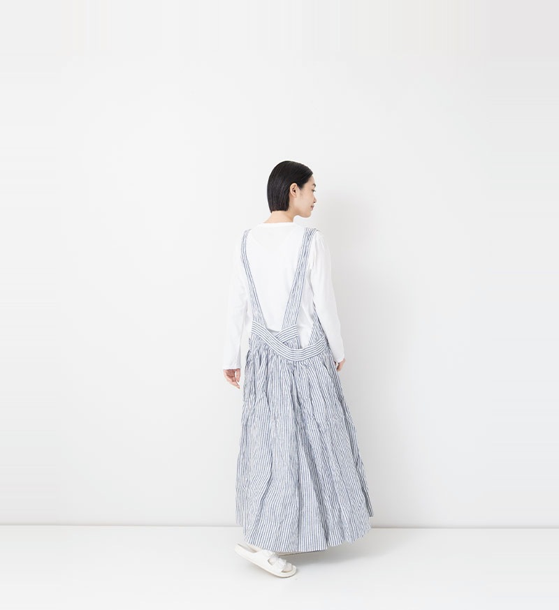 ST-068<br>強撚天竺クルーネックロングスリーブ