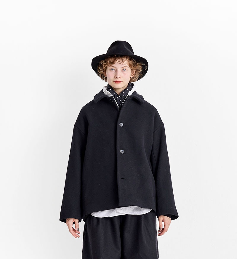 VC-2801<br>メルトンショートコート - COLLECTION - Veritecoeur