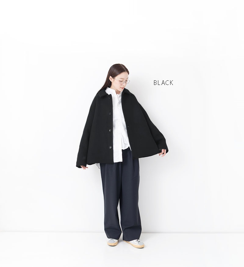 VC-2801<br>メルトンショートコート - COLLECTION - Veritecoeur