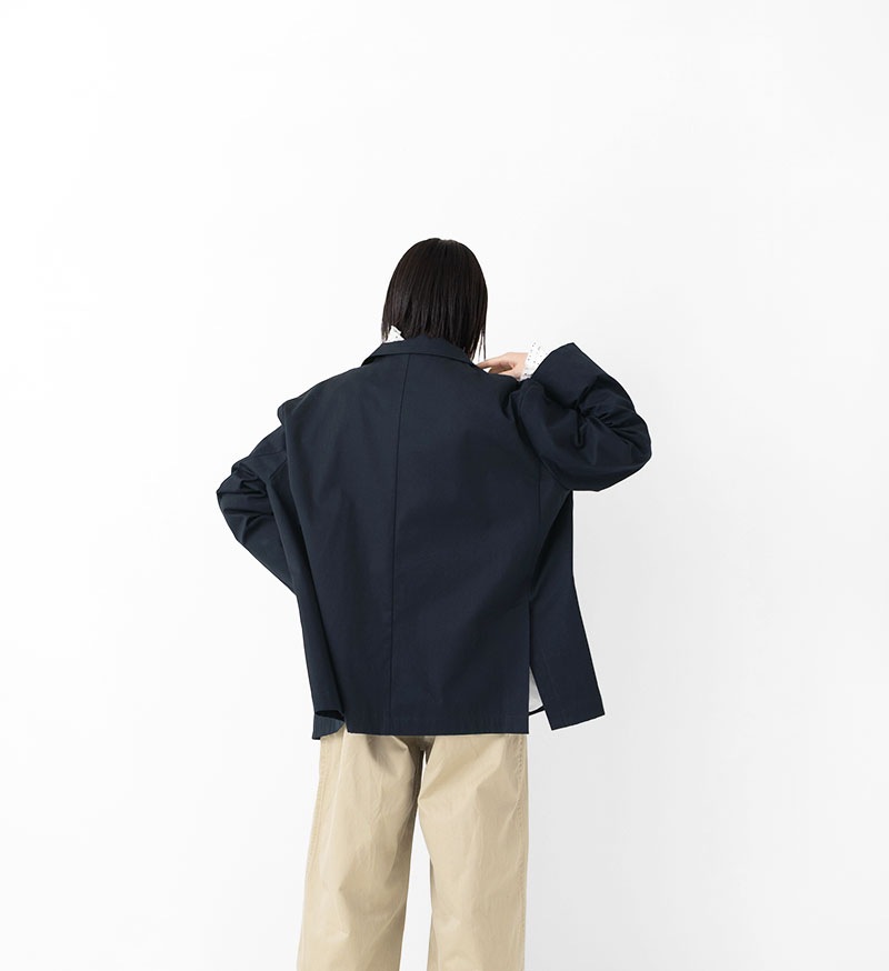 VC-2857<br>コットンギャバジンテーラードジャケット
