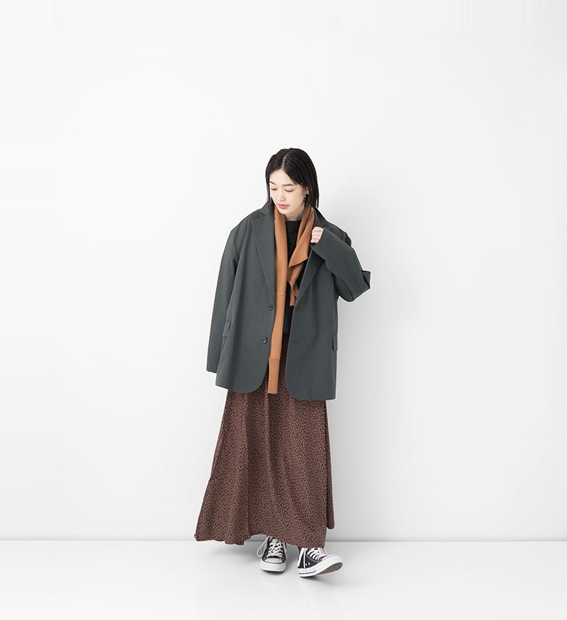 VC-2857<br>コットンギャバジンテーラードジャケット