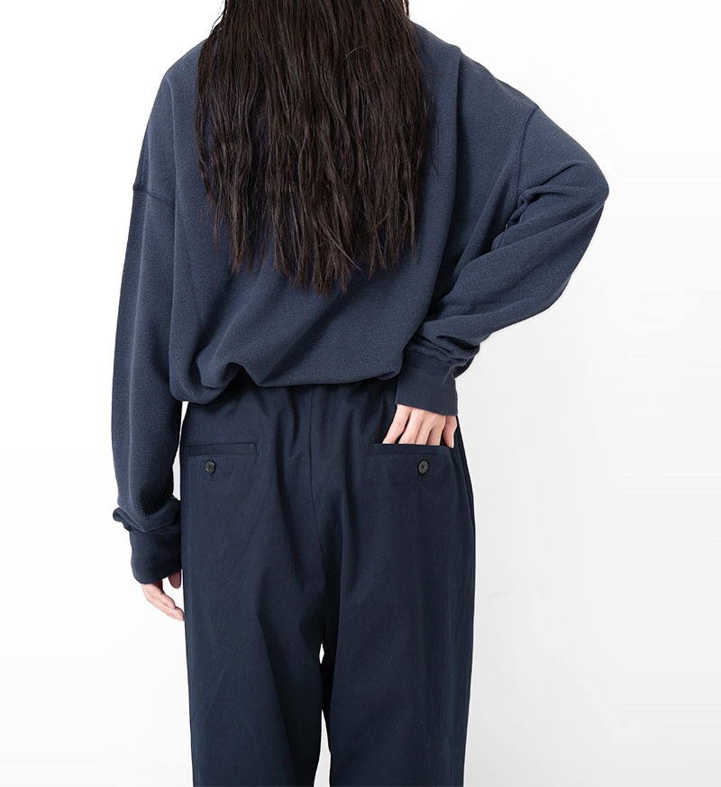 VC-2858<br>コットンギャバジンツータックパンツ