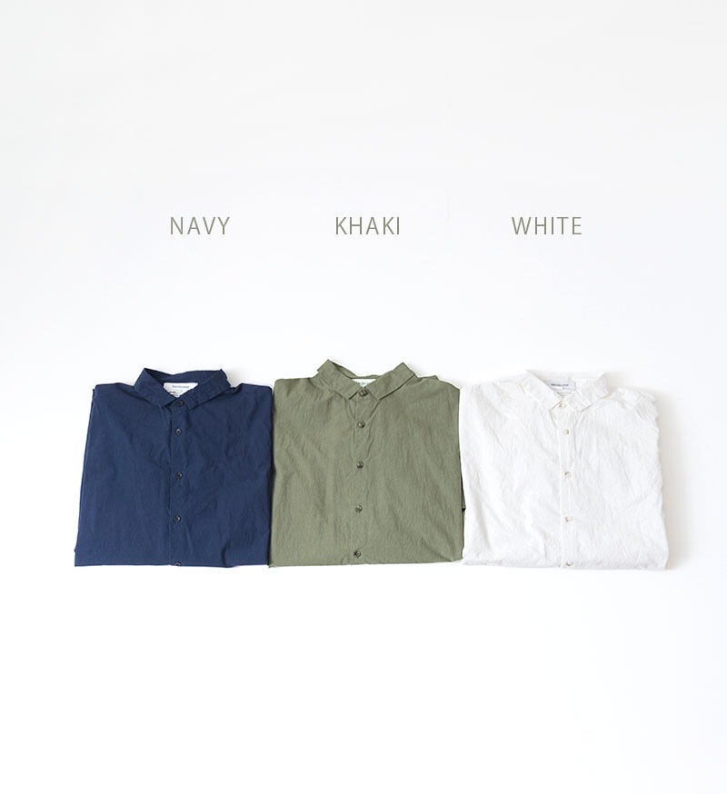 Véritécœur ホワイト ロングシャツ 長袖ST118 ST-118<br>チュニックシャツ - BASIC - Veritecoeur(ヴェリテクール)