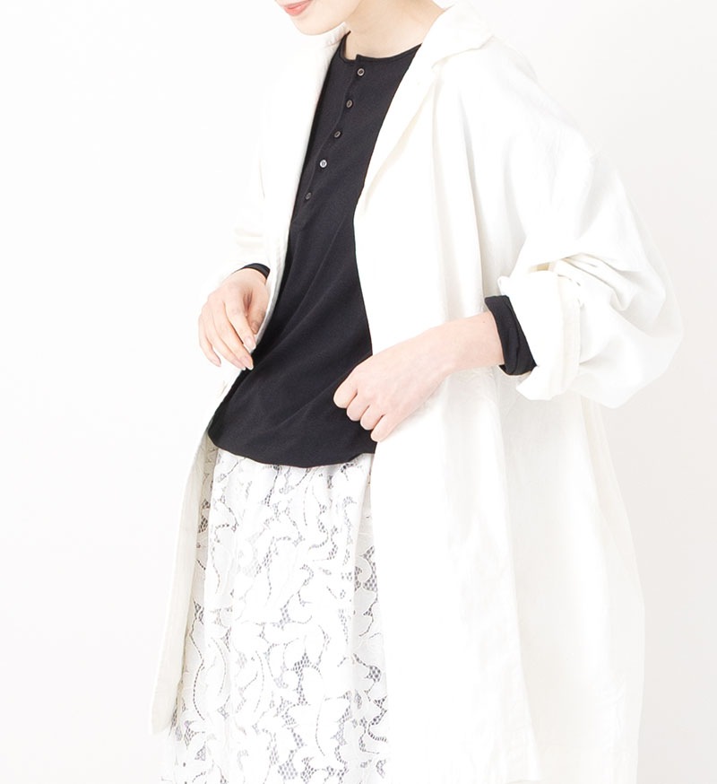 ※Veritecoeur online 限定※<br>NT-075<br>ヘンリーロングスリーブ