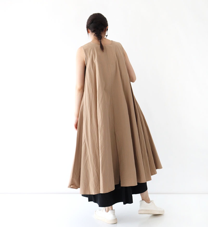 限定発売 Br Nt 028 スリーブレスワンピース Beige Collection Veritecoeur ヴェリテクール