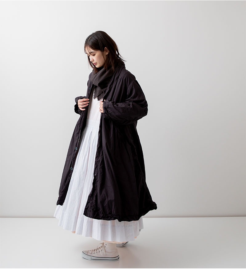 b*e様 here's GEN NEUTRAL 3WAY CODE グラスコード RESCWOOL?ビーバー3WAYカラーバックタックAラインコート(M ブラック
