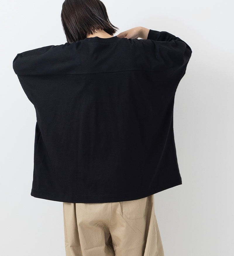 SALE】<br>VCC-487<br>ストレッチクルーネック七分TEE - Back Number