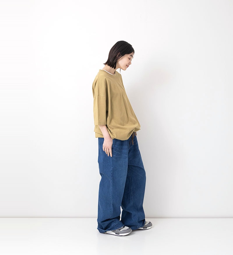 Veritecoeur ヴェリテクール｜シャーリング S/S PULL OVER NAVY