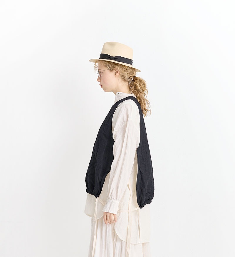 VC-2804<br>ウールリネンリバーシブルベスト