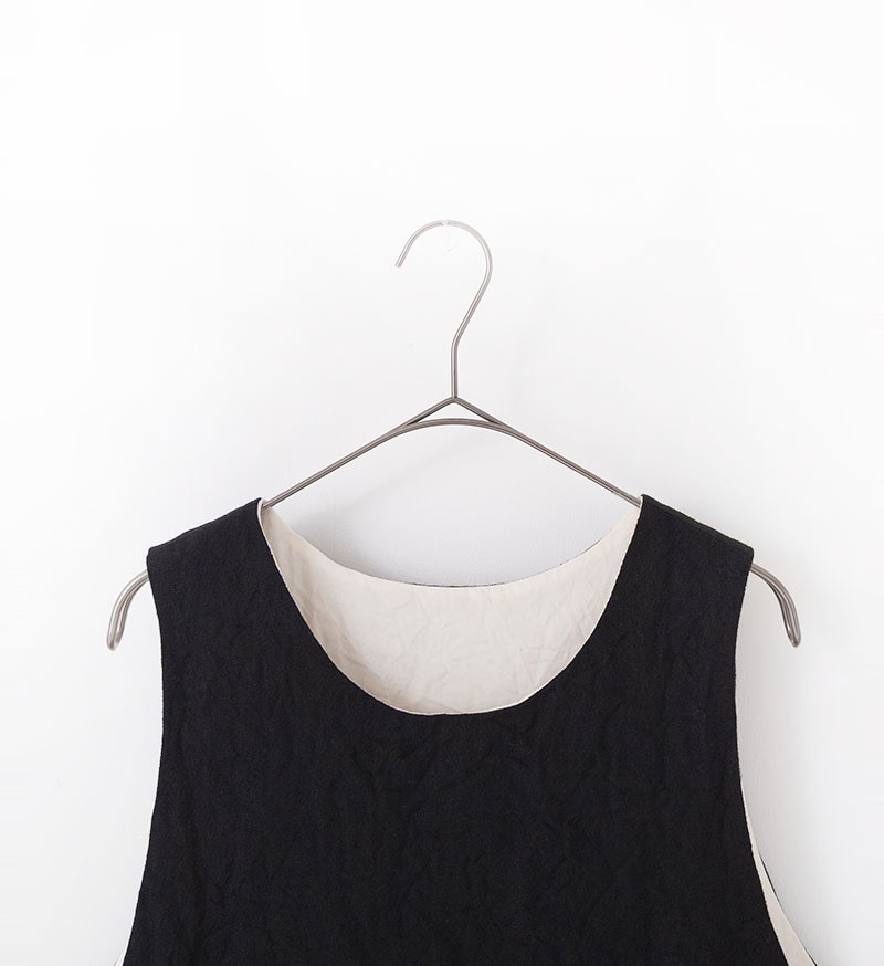 今期新品 ヴェリテクール VC2804 ウールリネンリバーシブルベスト GRAY VC-2804<br>ウールリネンリバーシブルベスト - COLLECTION