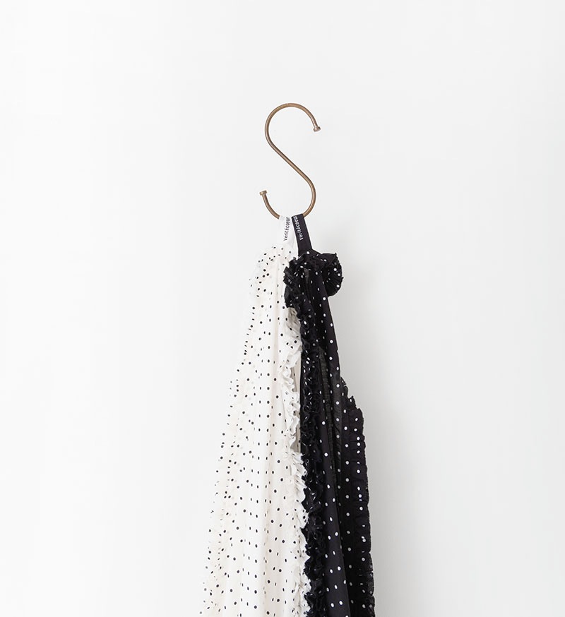 *VC-2750L<br>ドットフリルストール / Long