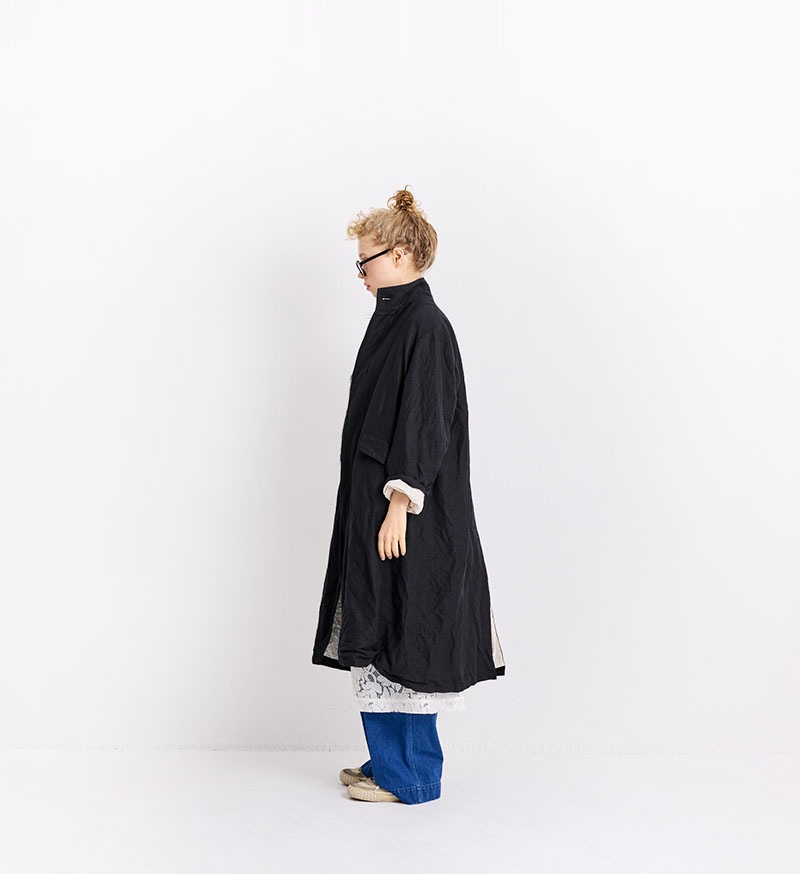 VC-2805<br>ウールリネンコート - COLLECTION - Veritecoeur(ヴェリテ