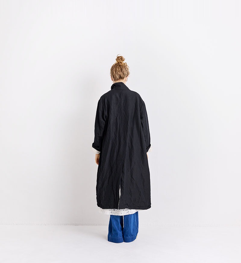 VC-2805<br>ウールリネンコート - COLLECTION - Veritecoeur(ヴェリテ