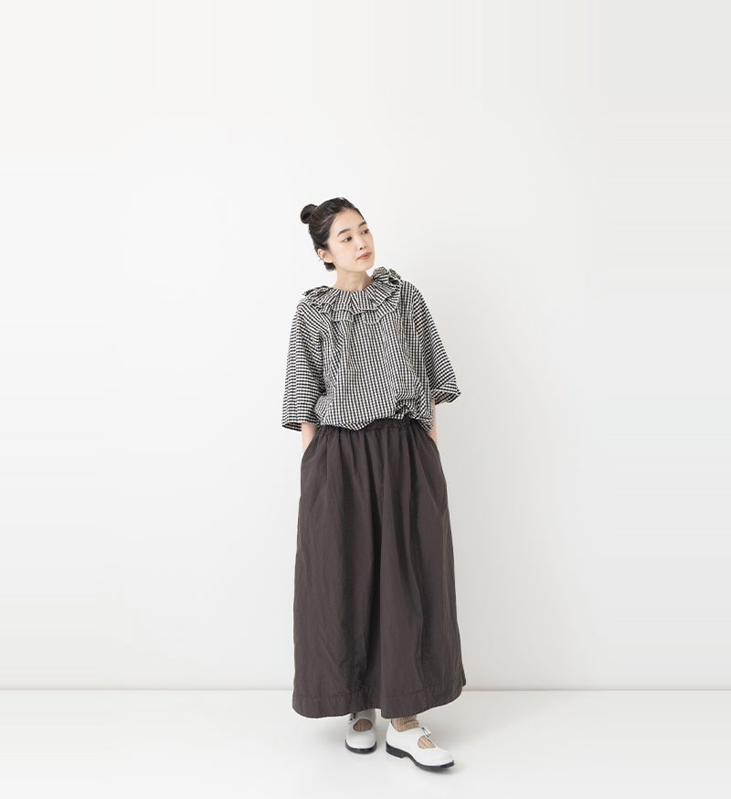 VC-2884A<br>タックフリルプルオーバー - COLLECTION - Veritecoeur
