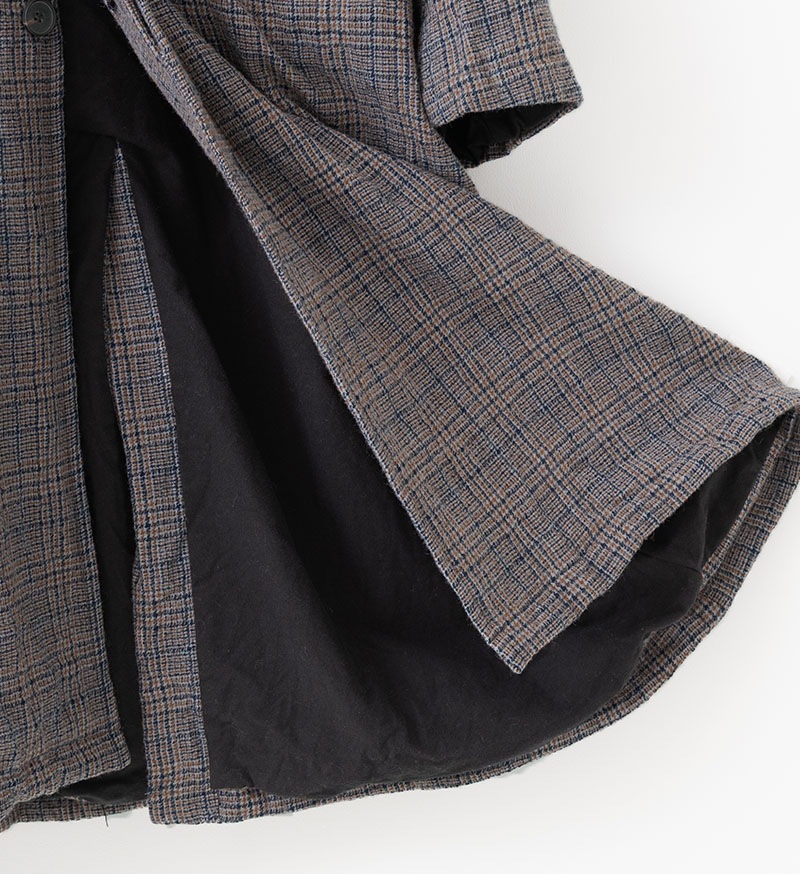 VC-2807<br>グレンチェックコート - COLLECTION - Veritecoeur