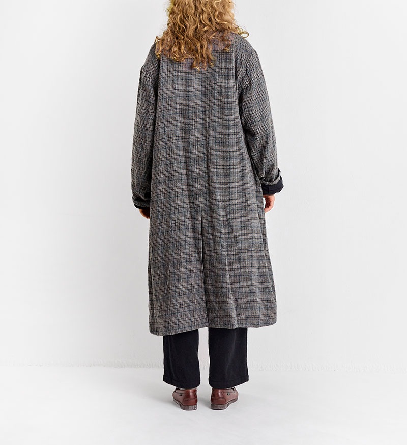 VC-2807<br>グレンチェックコート - COLLECTION - Veritecoeur