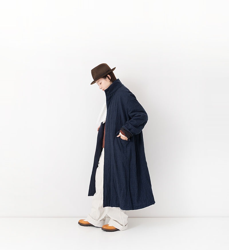 2024購入　美品　ヴェリテクール　ウールコート Veritecoeur (ヴェリテクール) ロングコート