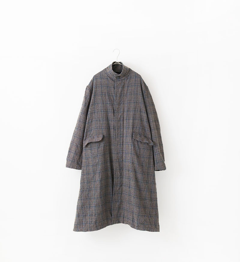VC-2807<br>グレンチェックコート - COLLECTION - Veritecoeur
