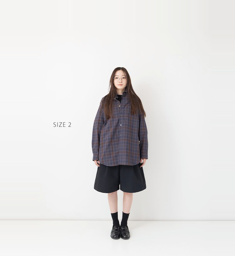 VC-2866U<br>ユニセックスオンブレチェックシャツ