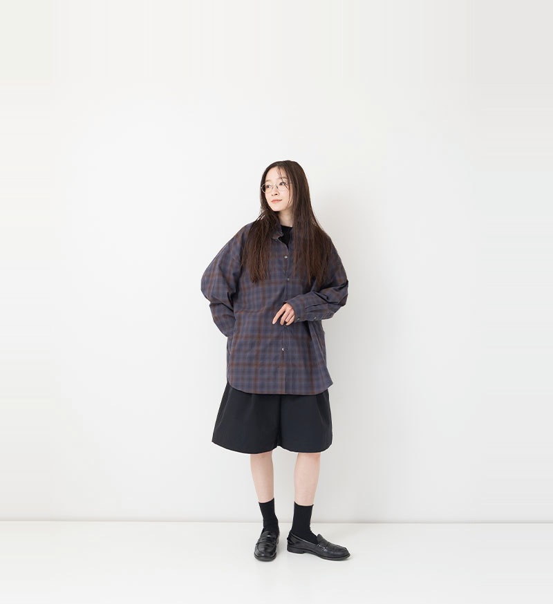 VC-2866U<br>ユニセックスオンブレチェックシャツ - COLLECTION