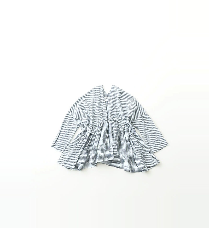 【SALE】<br>※Veritecoeur online 限定※<br>NT-113<br>リネンシャーリングブラウス