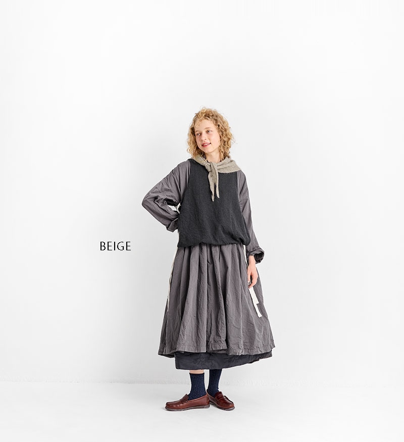 新品】マリホジャ シルクモヘアトライアングルストール グレー 新品