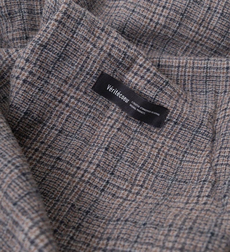 【再入荷】<br>VC-2808<br>グレンチェックストール