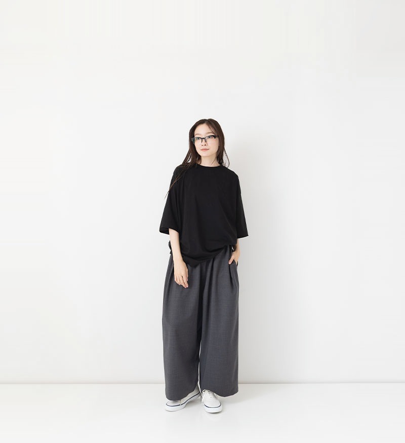 veritecoureヴェリテクール ヤク ニットパンツ VCk-119 黒 楽天市場】セール【20%OFF】Veritecoeur ヴェリテクール ウール タック