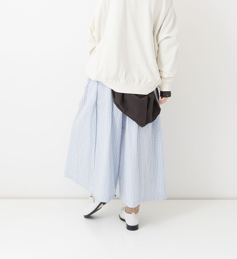 *VC-2885A<br>ワイドクロップドパンツ