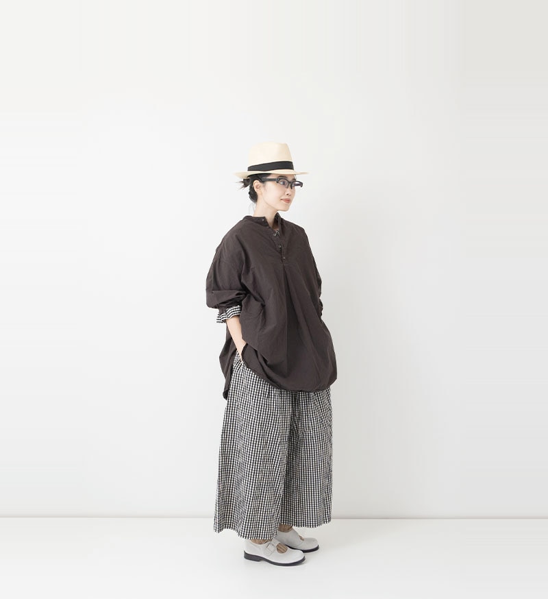 *VC-2885A<br>ワイドクロップドパンツ